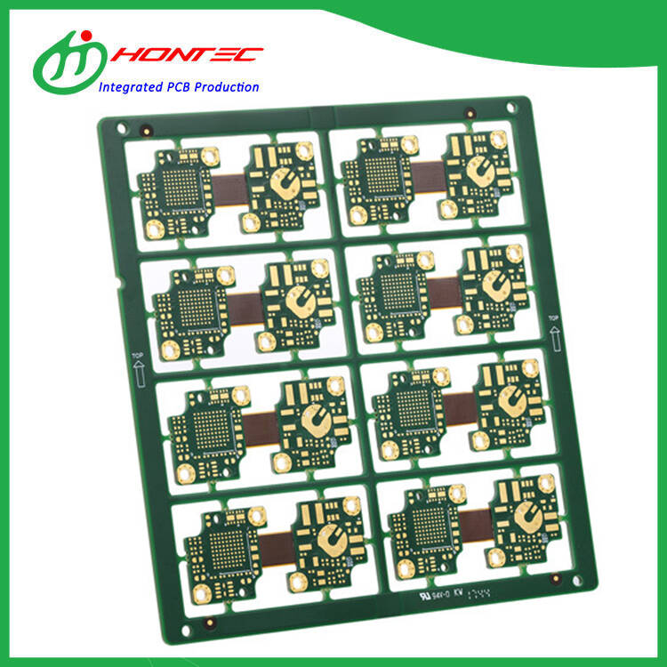 8-slojna PCB s trdim upogibanjem